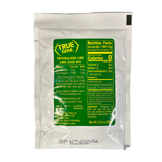 True Lime 100g Food Service Packet
