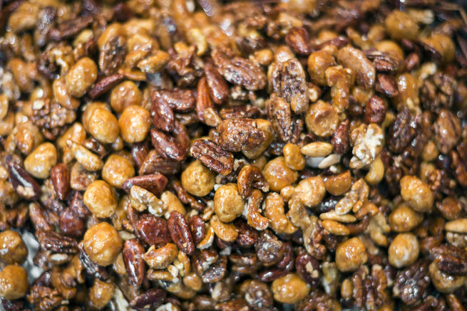 True Lemon Recipe #7 – Ginger Spice Roasted Nuts