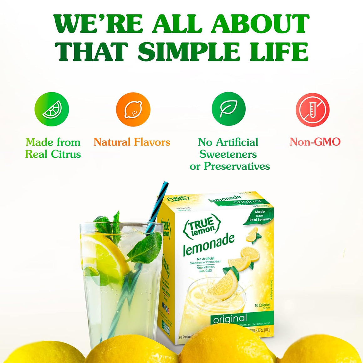 True Citrus Original Lemonade 10-Count