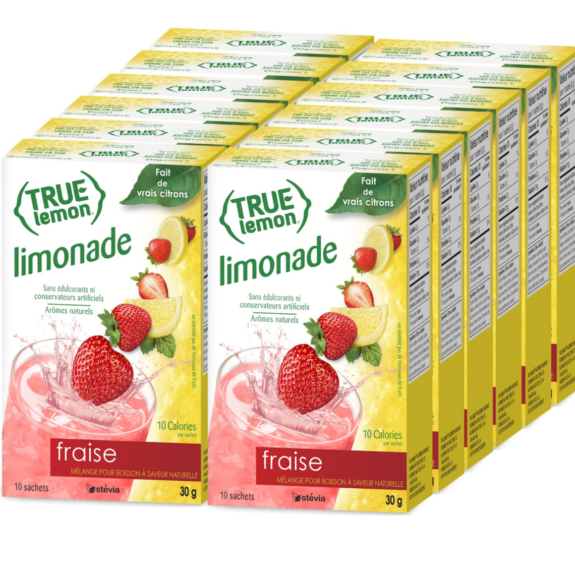 True Lemon Strawberry Lemonade 10-Count