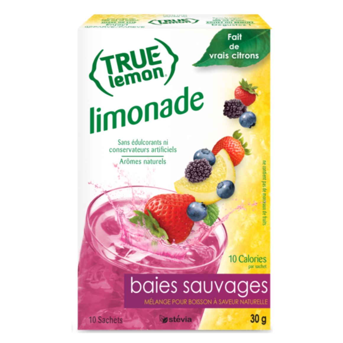 True Lemon Wildberry Limeade 10-Count