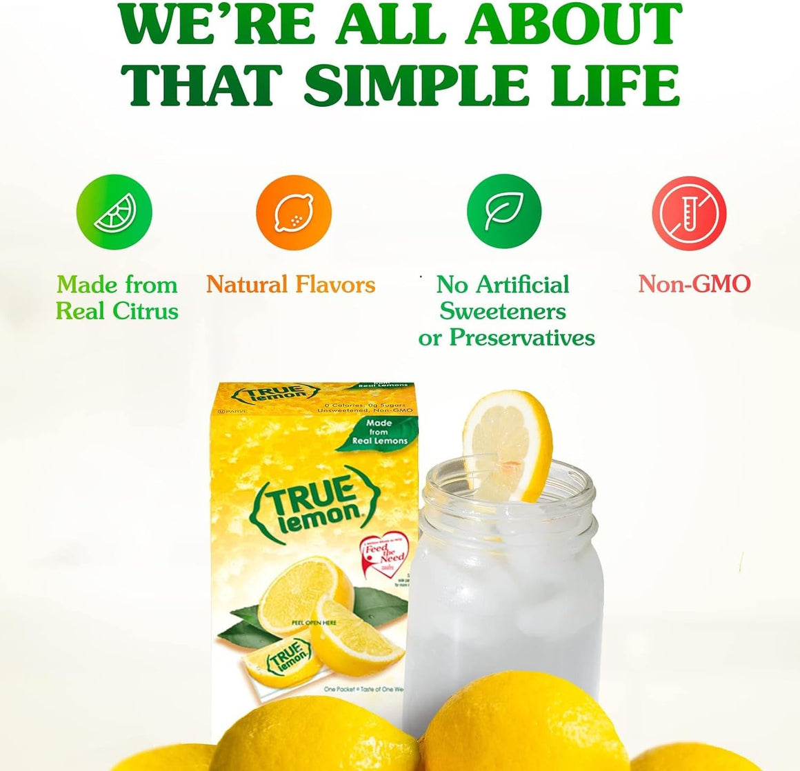 True Lemon & Lime (1x100ct each Flavor)