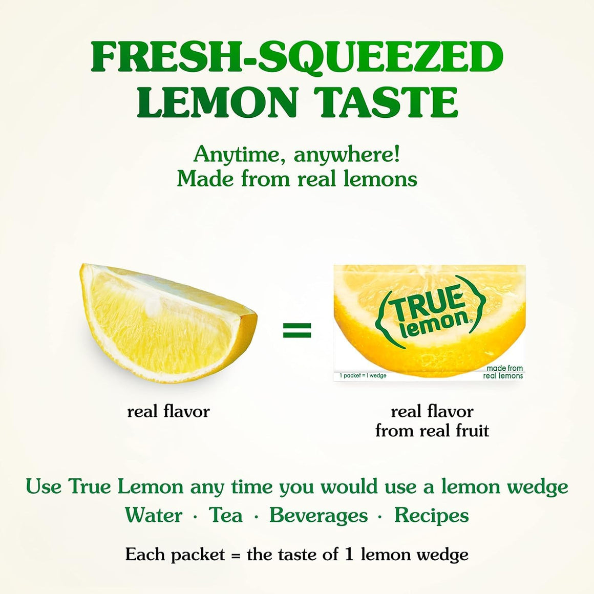 True Lemon & Lime (1x100ct each Flavor)