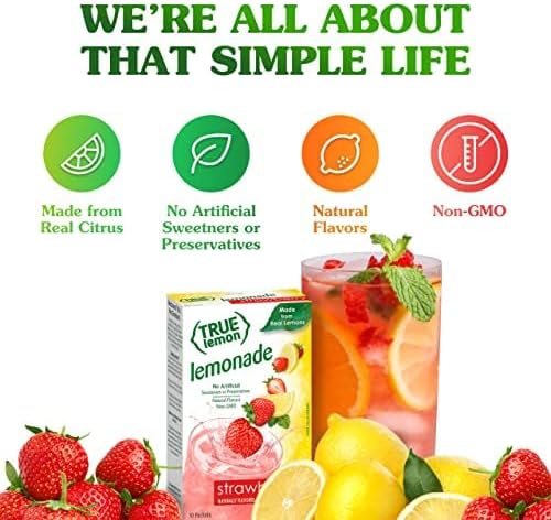 True Lemon Strawberry Lemonade 10-Count