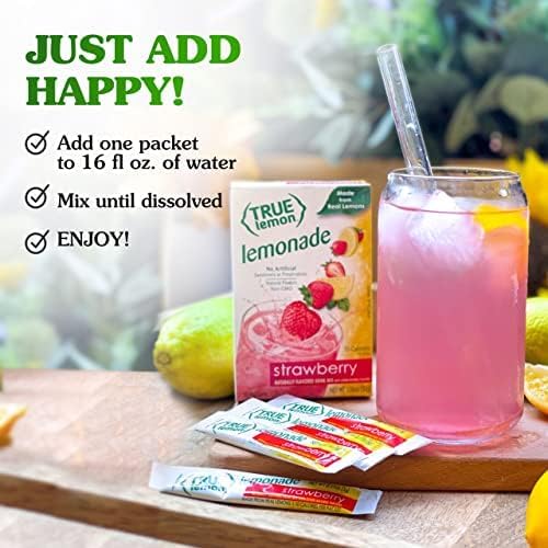 True Lemon Strawberry Lemonade 10-Count