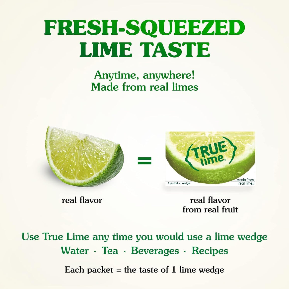 True Lemon & Lime (1x100ct each Flavor)