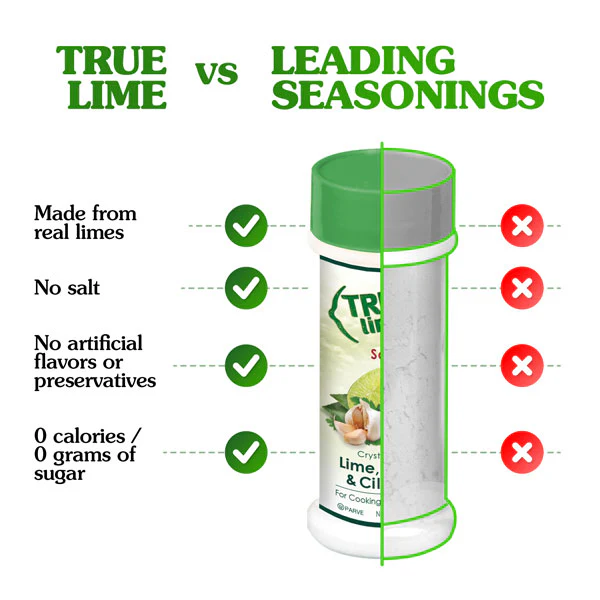 True Lime Garlic & Cilantro Shaker 55g