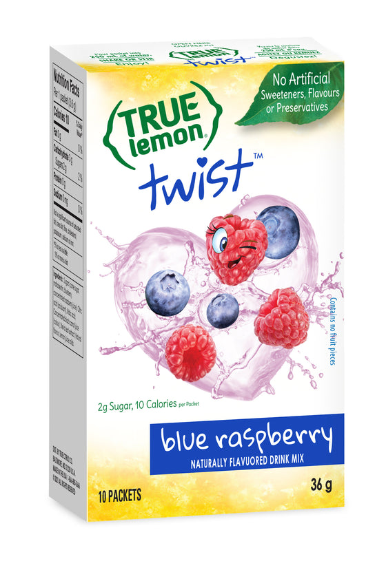 True Lemon Twist 10-Count - Blue Raspberry