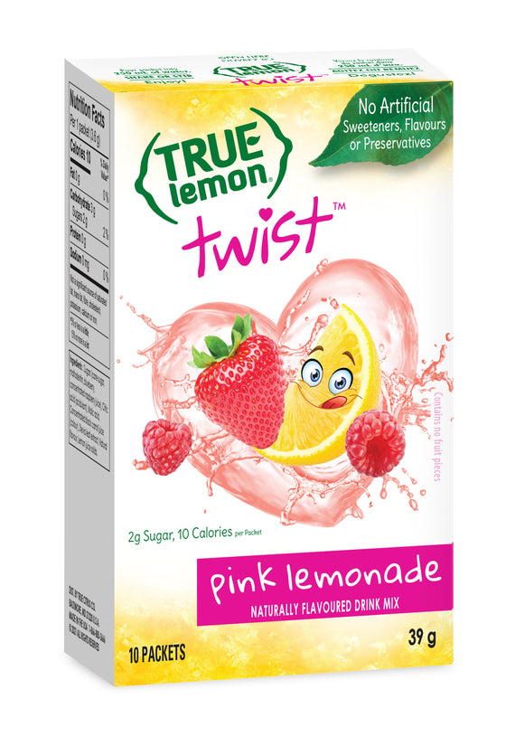 True Lemon Twist 10-Count - Pink Lemonade