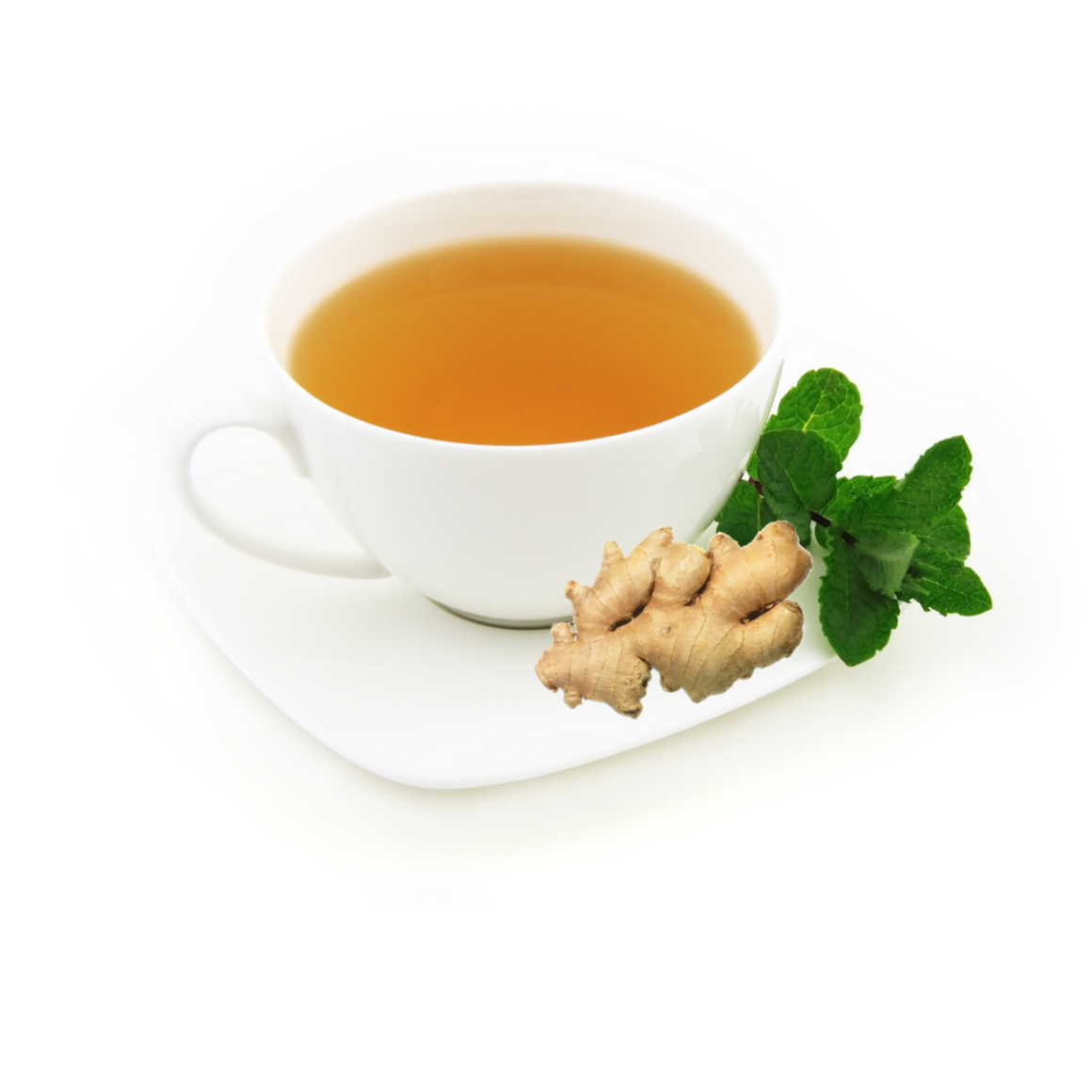 Tega Organic Tea - Ginger Mint Herbal Tea, 16 Count