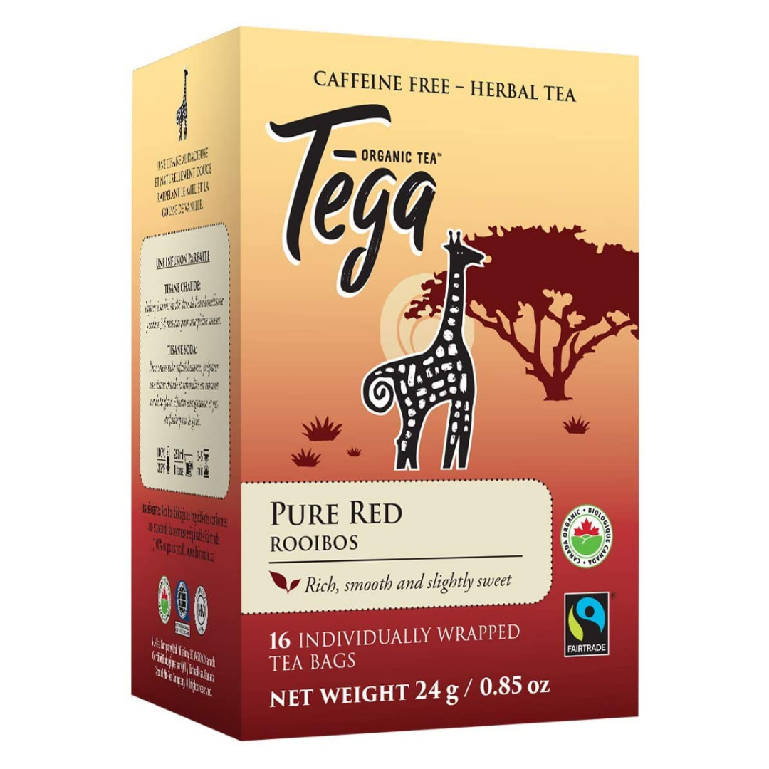 Tega Tea Organic Herbal Tea Gift Pack (6 x 16ct Boxes)