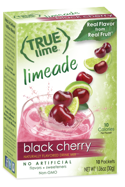 True Lime Black Cherry Limeade 10-Count
